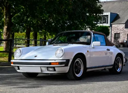 Porsche 911 G-Modell Cabrio G50, weiß, Top-Zustand